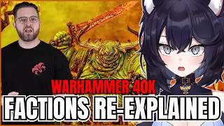 Fantasy nerd REACTS to Bricky's Every single Warhammer 40k Faction RE-EXPLAINED Part 1