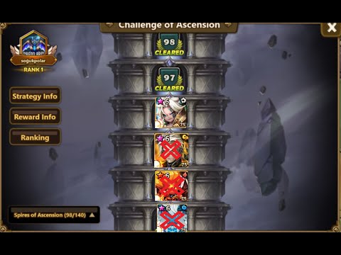 Spires of Ascension 96 Summoners WAR