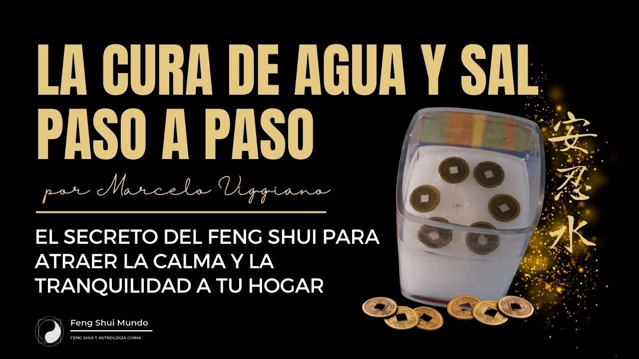 La Cura de agua y sal, An ren shui 安忍水, paso a paso.