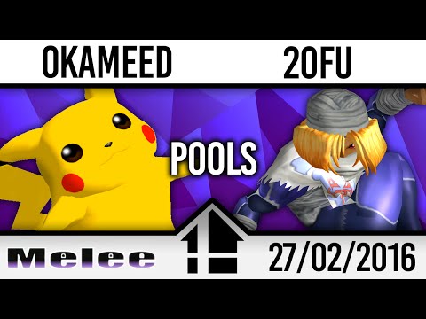 Melee @ Fragsoc Pools - Okameed (Pikachu) vs 20FU (Sheik)
