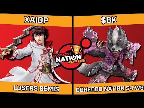 Xaiop (Robin) vs $BK (Palutena/Wolf) - Ooredoo Nation League: S4 W6