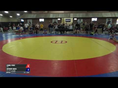 86 Con 16 #1 - Leonel Perez (OCG) vs. Anthony Cress (iron house wrestling)