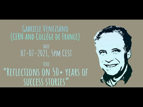 GGI Tea Breaks' Seminar - Gabriele Veneziano (CERN and College de France)