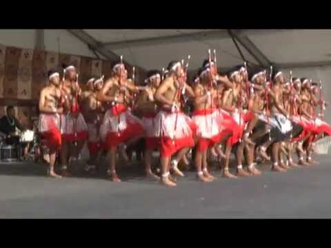 Aorere College perform Taufakaniua.  Tongan Stage.  ASB Polyfest 2016