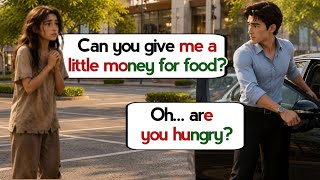 He Asked a Poor Girl to Be His Girlfriend for One Day  | English speaking & Conversation practice