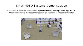 SmartMDSD Systems Demonstration : Robot Transportation Tasks