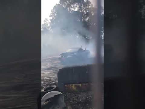 Tailgate gone , catch fire #DMNTED