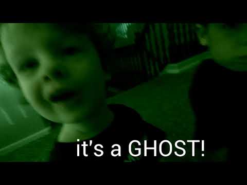 Mini Ghost Hunters explore a haunted home