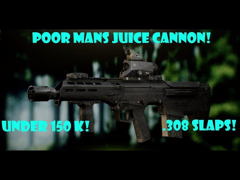 CHEAP JUICE CANNON- DT MDR .308 BUDGET BUILD- ESCAPE FROM TARKOV