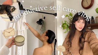 Last vlog in my house | productive self care day in my life vlog 💫