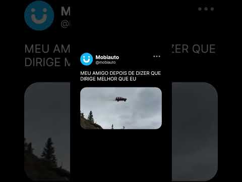 MEU AMIGO SABE DIRIGIR MUITO BEM