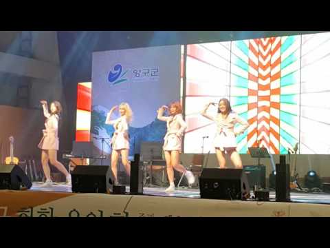 K-pop 걸그룹 (LiveHigh) 리브하이 161012 노도부대공연 붉은노을