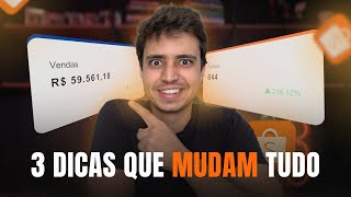 3 DICAS VALIOSAS PARA AUMENTAR SUAS VENDAS NA SHOPEE
