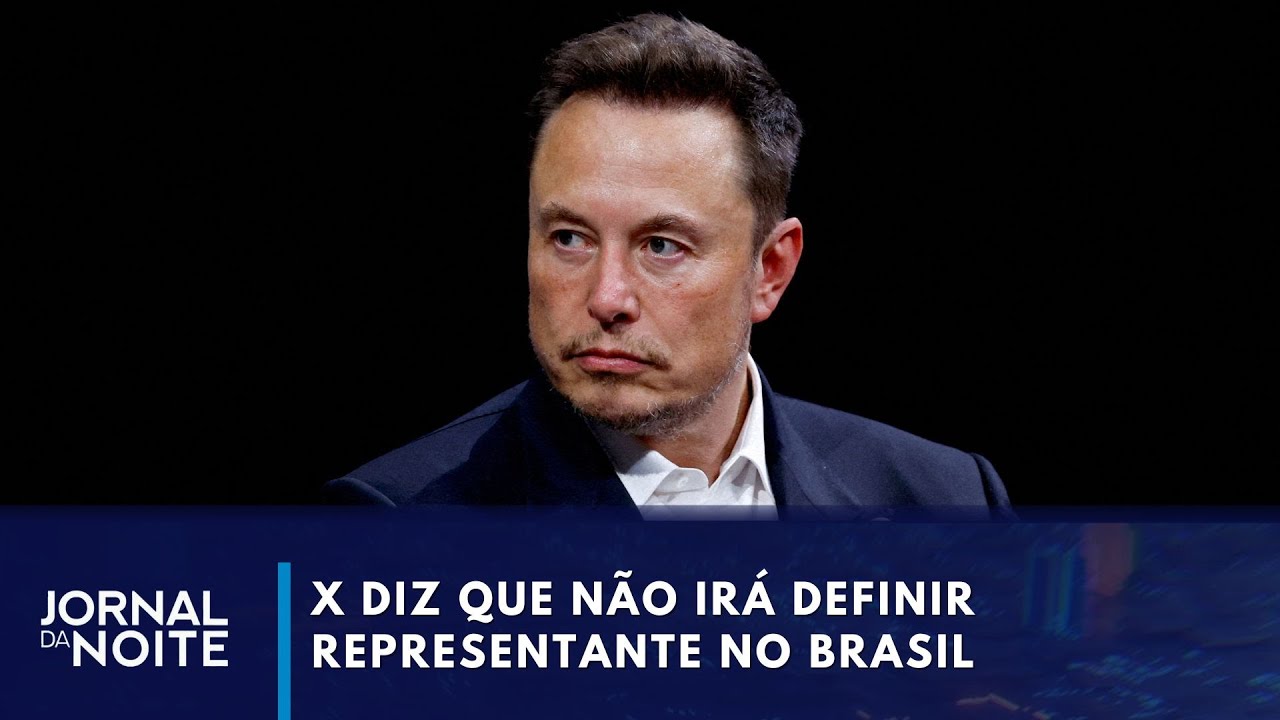 X afirma que não vai cumprir determinação de Moraes | Jornal da Noite