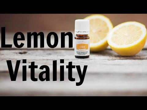 Premium Starter Kit: How to Use Lemon Vitality Essential Oil: Support Healthy Immune System
