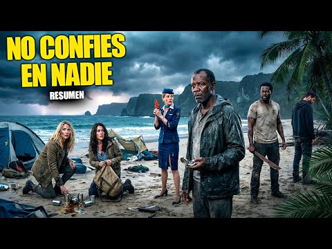 6 STRANGERS TRAPPED ON AN ISLAND brings out the WORST in HUMANITY | SUMMARY in minutes