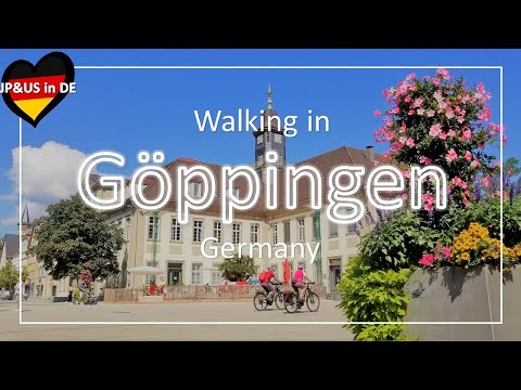 【Göppingenドイツ】Spaziergang in Göppingen / Tagesausflug ab Stuttgart / Walking Tour / Germany Vlog
