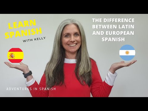 Difference between Latin and European Spanish
