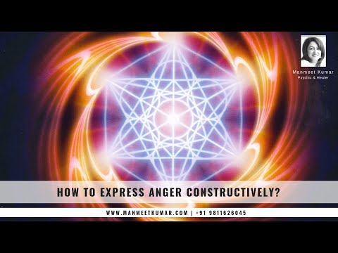 How to express anger constructively?