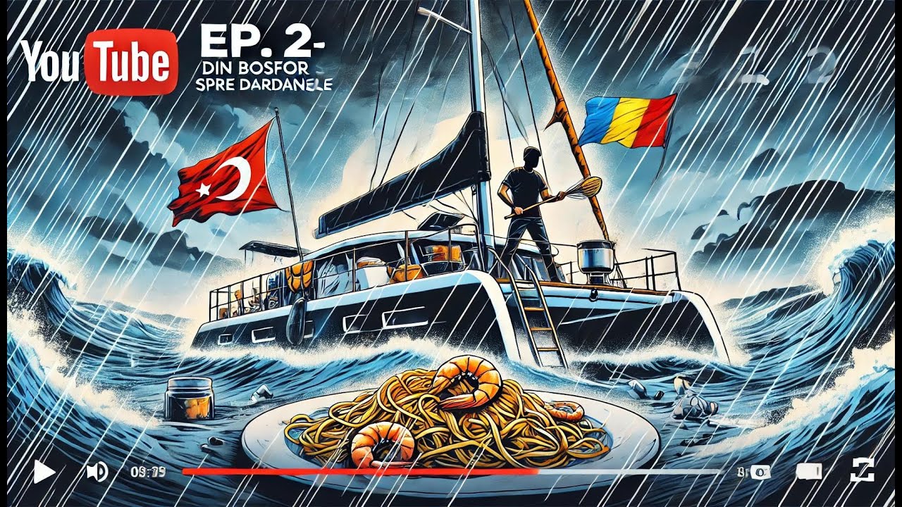 Călătorie Epică pe Mare: Din Eforie la Kavala - Partea 2-  Bosfor spre Dardanele