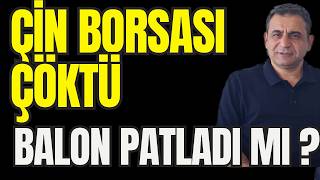 Çin Borsası Çöktü: Yapay Zeka Balonu mu Patladı? Devlet Müdahalesi Borsayı Kurta