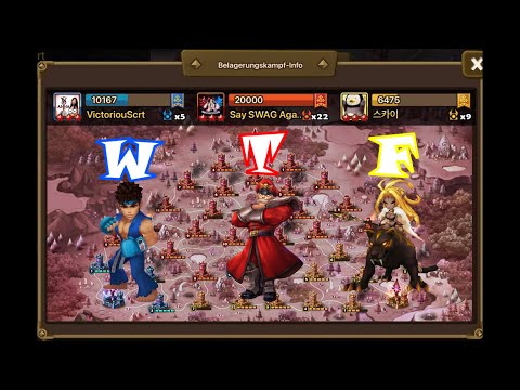 G3 Siege vs 2x Legend Say SWAG Again vs xDDD - Summonerswar