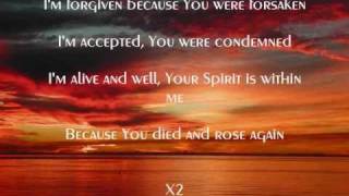 You Are My King (Amazing Love)  - Newsboys (Music Video With Lyrics)