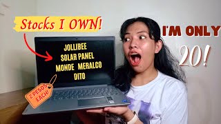 Life in My 20s | how to start investing, Jollibee, Monde, Meralco, DITO, many more..