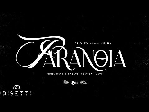 Andiex - Paranoia Ft Eiby (Visualizer) | MONEY AND FUTURE