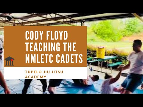 Cody Floyd teaching the Cadets