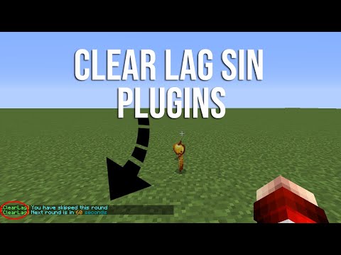 Clear Lag Sin Plugins Tutorial 1.16+ [Minecraft]
