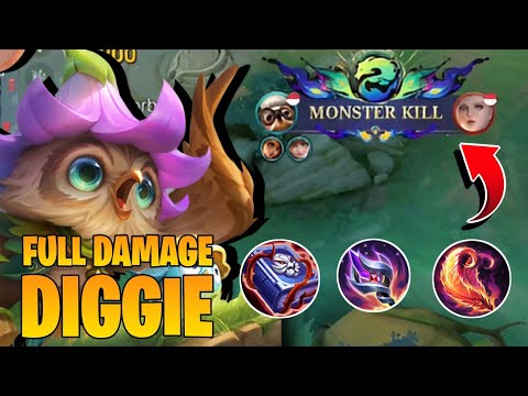 BEST Full Damage Diggie Build 2026 🔥 |Top Global Build Diggie MLBB