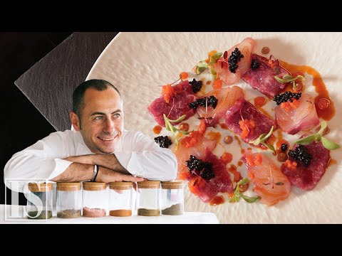 Carpaccio di Wagyu e Ricciola di Francesco Apreda – Idylio