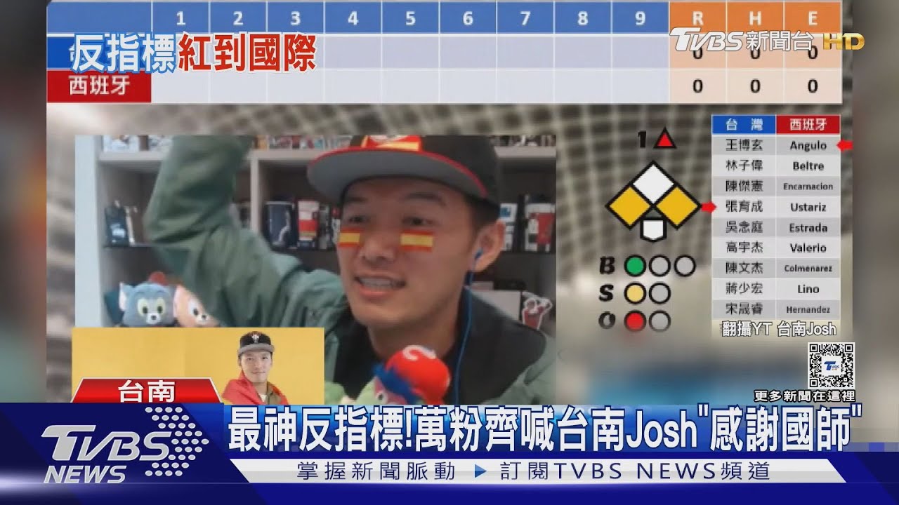 WBC資格賽/最神反指標! 外國球評封「台南Josh」詛咒人
