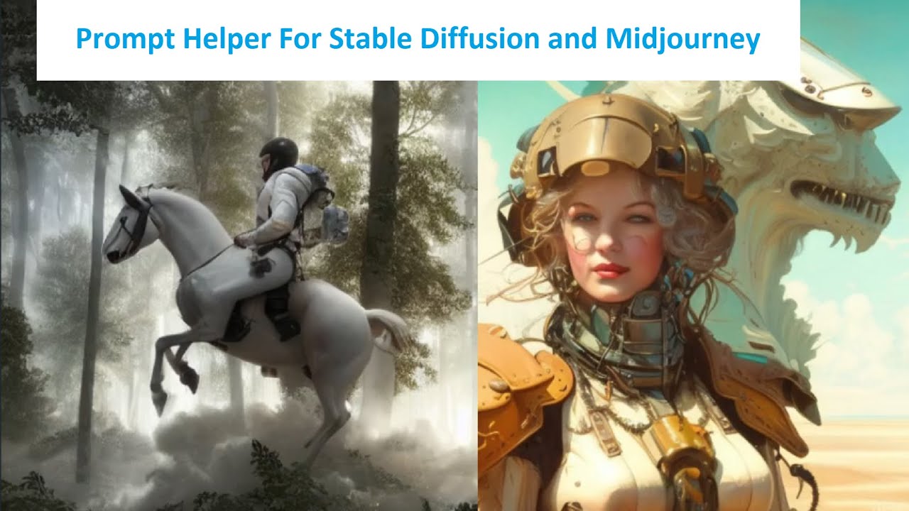 Stable Diffusion Prompt Helper | Midjourney Prompt Helper | AI Prompt Creator