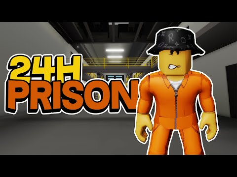 I'M LOCKED UP FOR 24 HOURS IN THE BROOKHAVEN ROBLOX PRISON