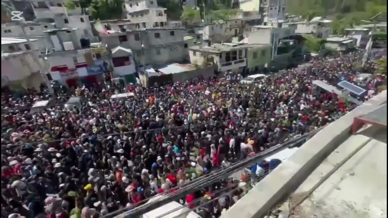 Manifestation à Port-au-Prince mercredi 2 avril 2025