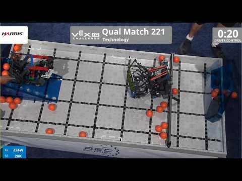 VEX Worlds 2016 - VEXIQ Elementary School - Technology - Qual 221 (224W 28K) 93