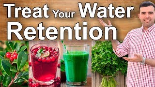 ELIMINATE WATER RETENTION - Home Remedies, Food, and Supplements to Lower Swelling, Fluid Retention