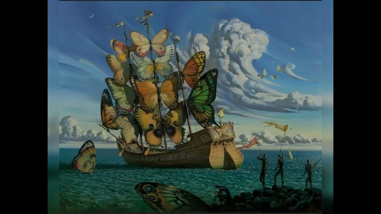 DARYL REDEKER- BUTTERFLY SHIP ART BY Vladimir Kush