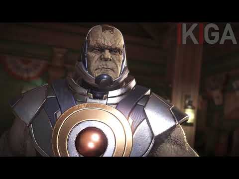 DARKSEID VS RAPHAEL SANZIO DA URBINO NINJA TURTLE TMNT ALL DIALOGUES QUOTE INJUSTICE 2 2020