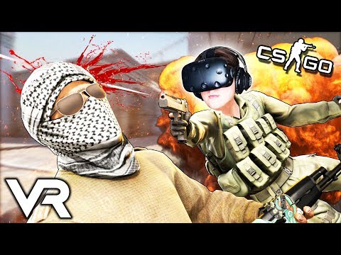 CS:GO В VR! ДУЭЛЬ! АЛЕКС ФОКС ПРОТИВ СЛЕДОВАТЕЛЯ ( HTC Vive )