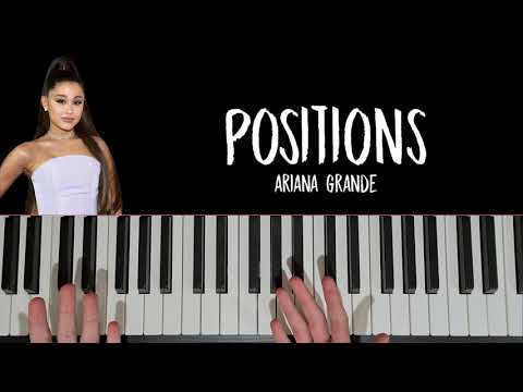 Ariana Grande - positions (Piano Tutorial)