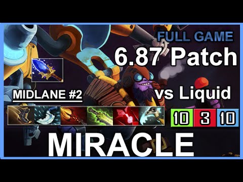 OG Miracle Tinker vs Liquid Epicenter Full Game