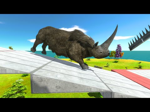 Impossible Deadly Spike Trap and Reach The Evolution Gate – Animal Revolt Battle Simulator