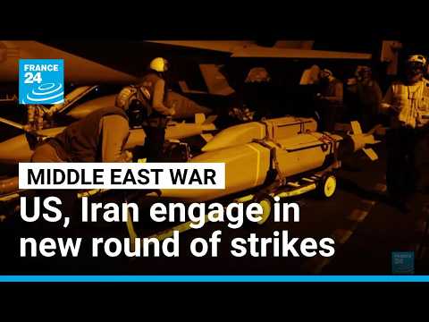 Fears over Gulf shipping and water rise as US-Iran trade strikes