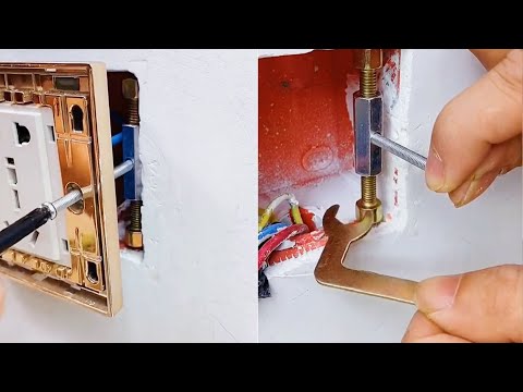 How to Repair Electrical Back Box in just 30 seconds !