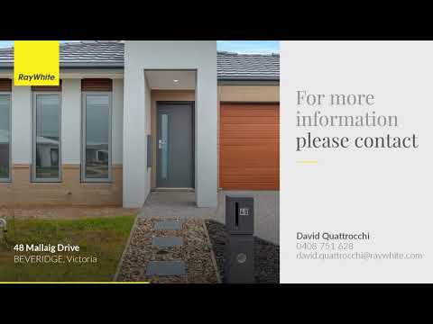 48 Mallaig Drive, Beveridge, VIC 3753, 4 ਕਮਰੇ, 2 ਬਾਥਰੂਮ, House