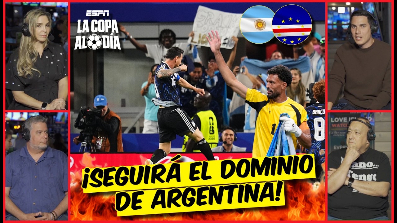 ARGENTINA DESPEDIRÁ a CABO VERDE del MUNDIAL. LIONEL MESSI tiene una RUTA FÁCIL | La Copa Al Día