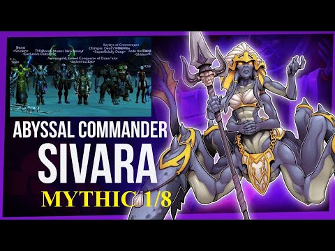 Asmongold Clears MYTHIC Abyssal Commander Sivara 1/8